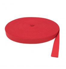 Монтажная лента текстильная 100 м цвет: красный