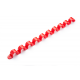 Гребенка из скоб для сантехнических труб для монтажных пистолетов (20 мм, красный, 10 мест, 10 шт/уп)